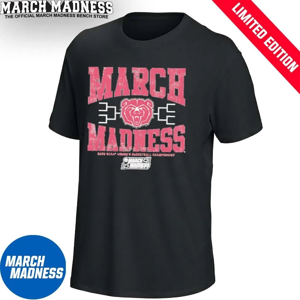 Official Missouri State Lady Bears WBB 2026 March Madness shirt