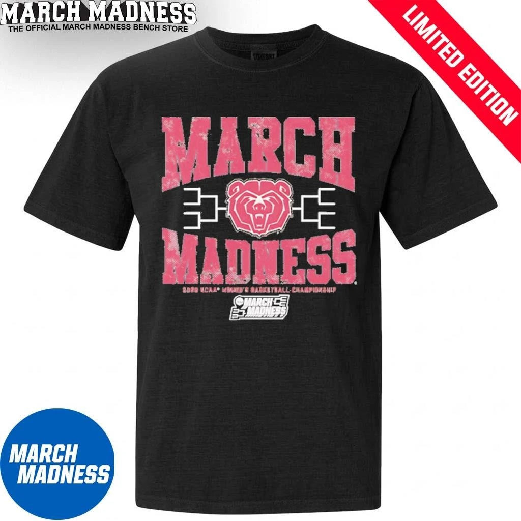 Official Missouri State Lady Bears WBB 2026 March Madness shirt