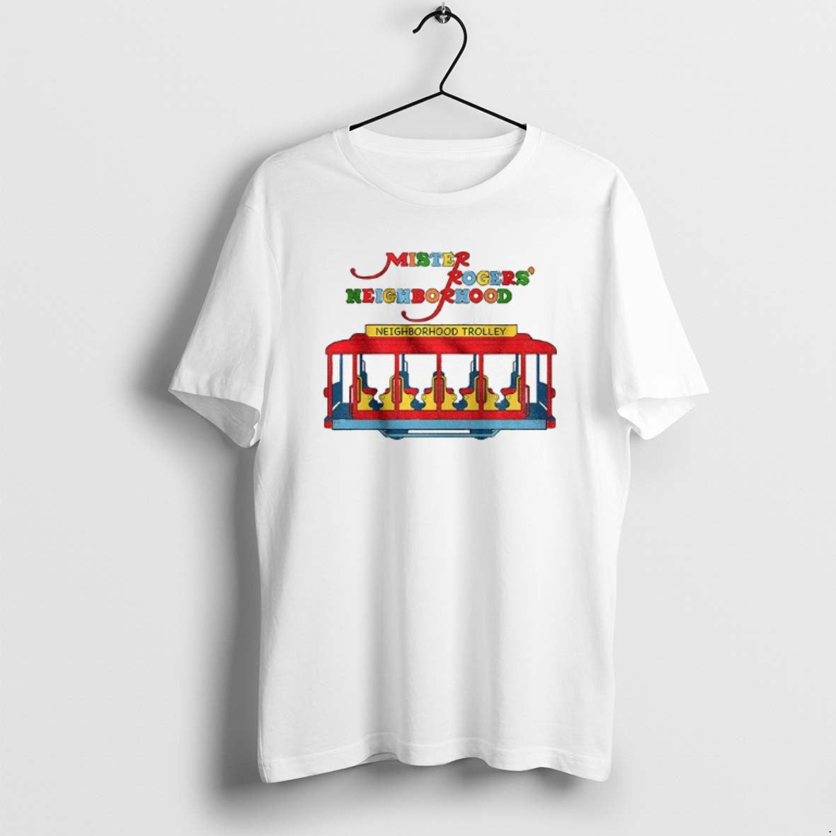 Official Mister Rogers Neighborhood Trolley T-Shirts, Hoodie, Sweatshirt | HypeCrazeTee.com
