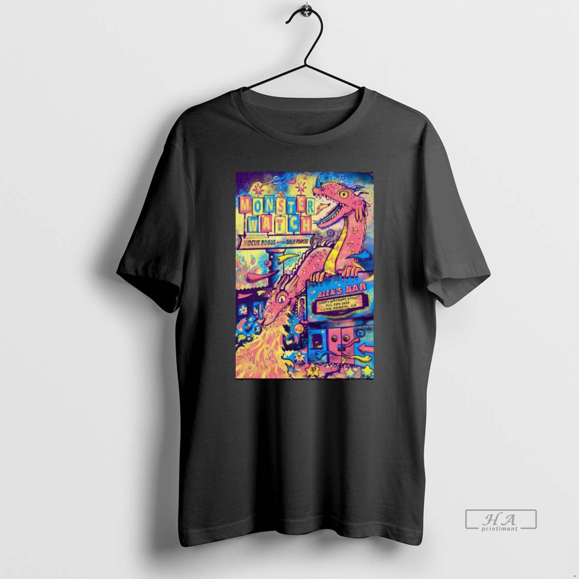 Official Monsterwatch December 21 2025 Alexs Bar In Long Beach Ca T-Shirts, Hoodie, Sweatshirt | HypeCrazeTee.com