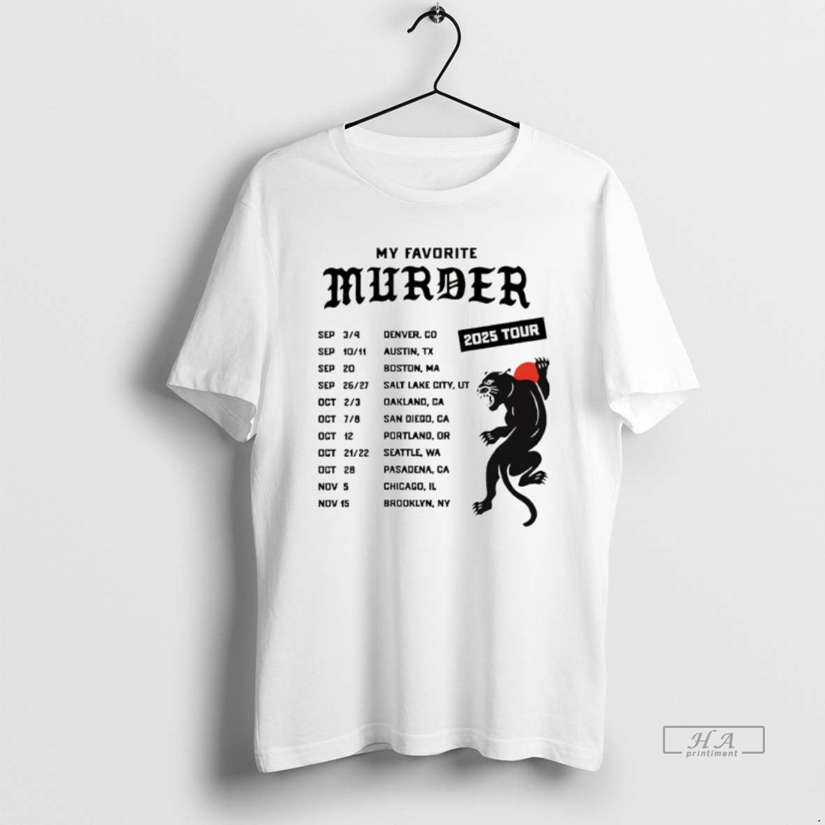 Official My Favorite Murder 2025 World Tour T-Shirts, Hoodie, Sweatshirt | HypeCrazeTee.com
