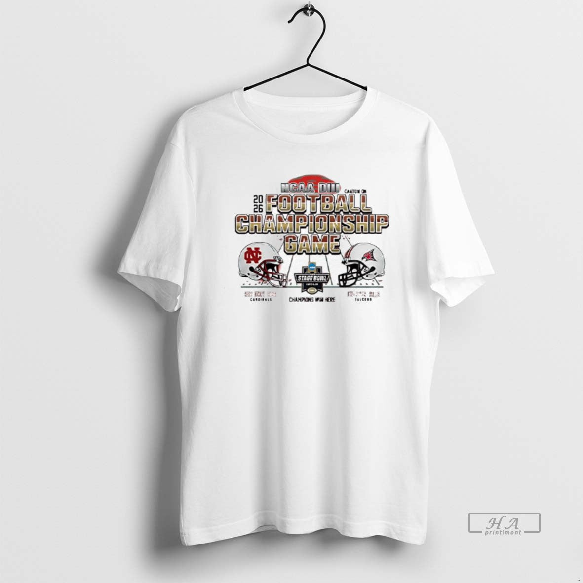 Official Ncaa Diii 2026 Football Championship Game Win Here North Central College Vs Uw River T-Shirts, Hoodie, Sweatshirt