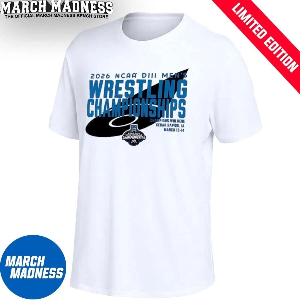 Official NCAA DIII Men’s Wrestling Championships Final T-Shirt