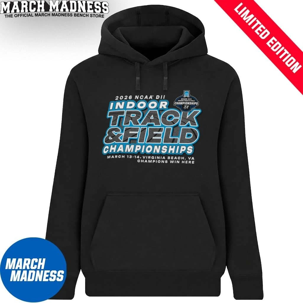 Official NCAA Division II Indoor Track &amp; Field Final Virginia, Beach, VA Shirt