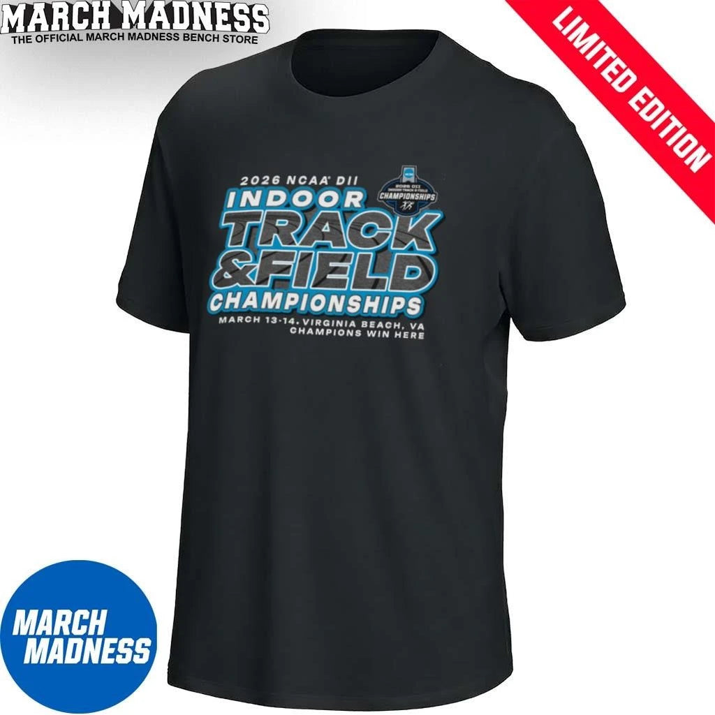 Official NCAA Division II Indoor Track &amp; Field Final Virginia, Beach, VA Shirt