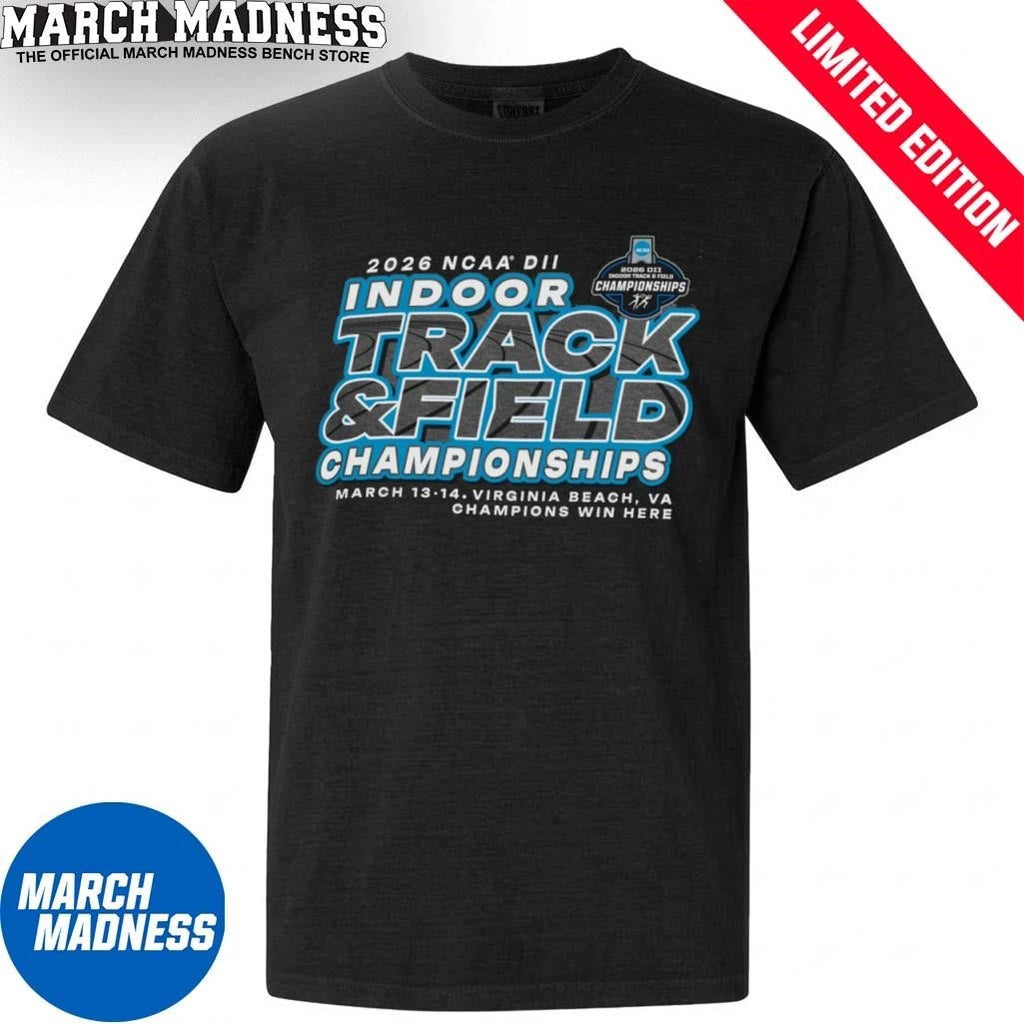 Official NCAA Division II Indoor Track &amp; Field Final Virginia, Beach, VA Shirt
