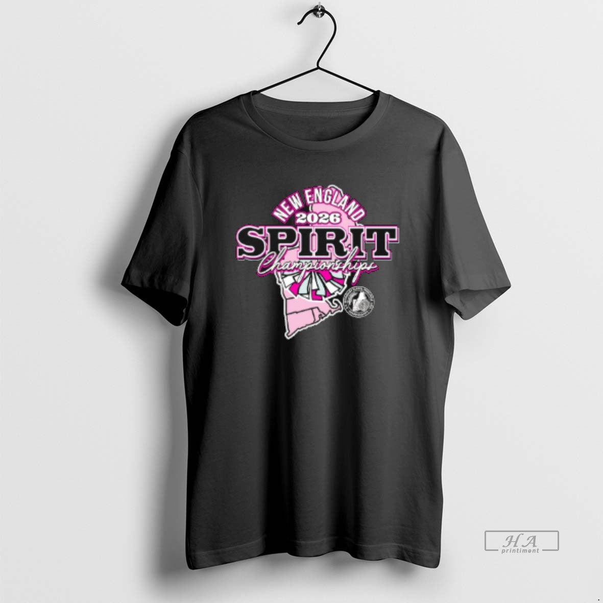 Official New England Necsspa Spirit Championships 2026 Logo T-Shirts, Hoodie, Sweatshirt | HypeCrazeTee.com