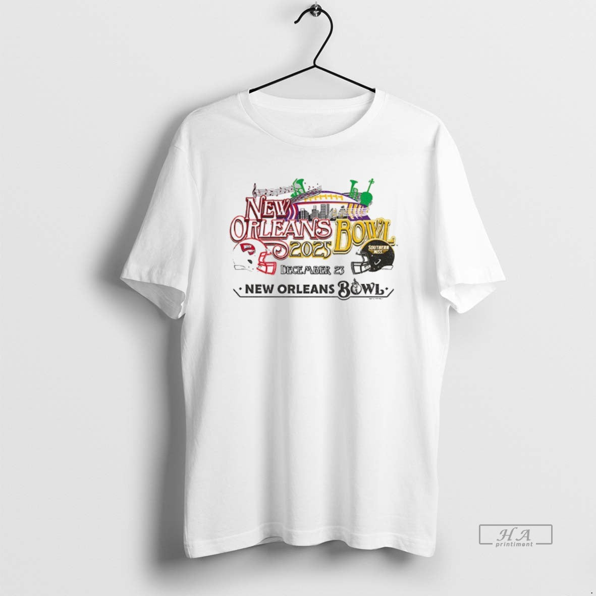 Official New Orleans Bowl 2025 Western Kentucky Vs Southern Miss December 23 T-Shirts, Hoodie, Sweatshirt | HypeCrazeTee.com
