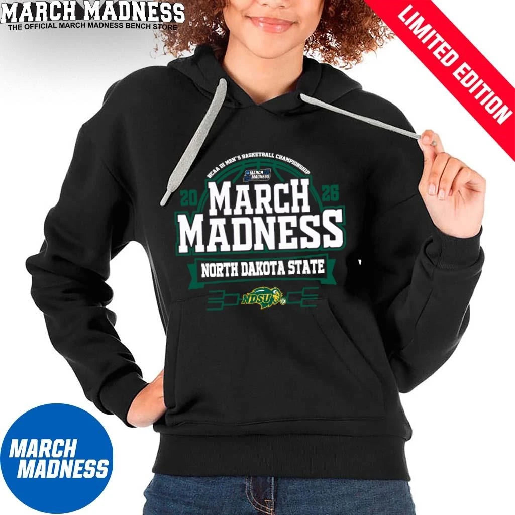Official North Dakota State Jackrabbits March Madness NCAA Men’s Basketball 2026 T-Shirt