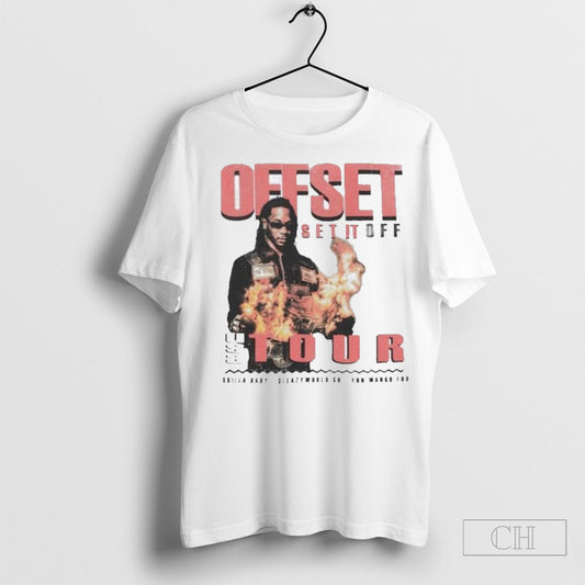 Official Offset Set It Off Usa Tour Skilla Baby Sleazyworld Go Yrn Mango Fod Shirt
