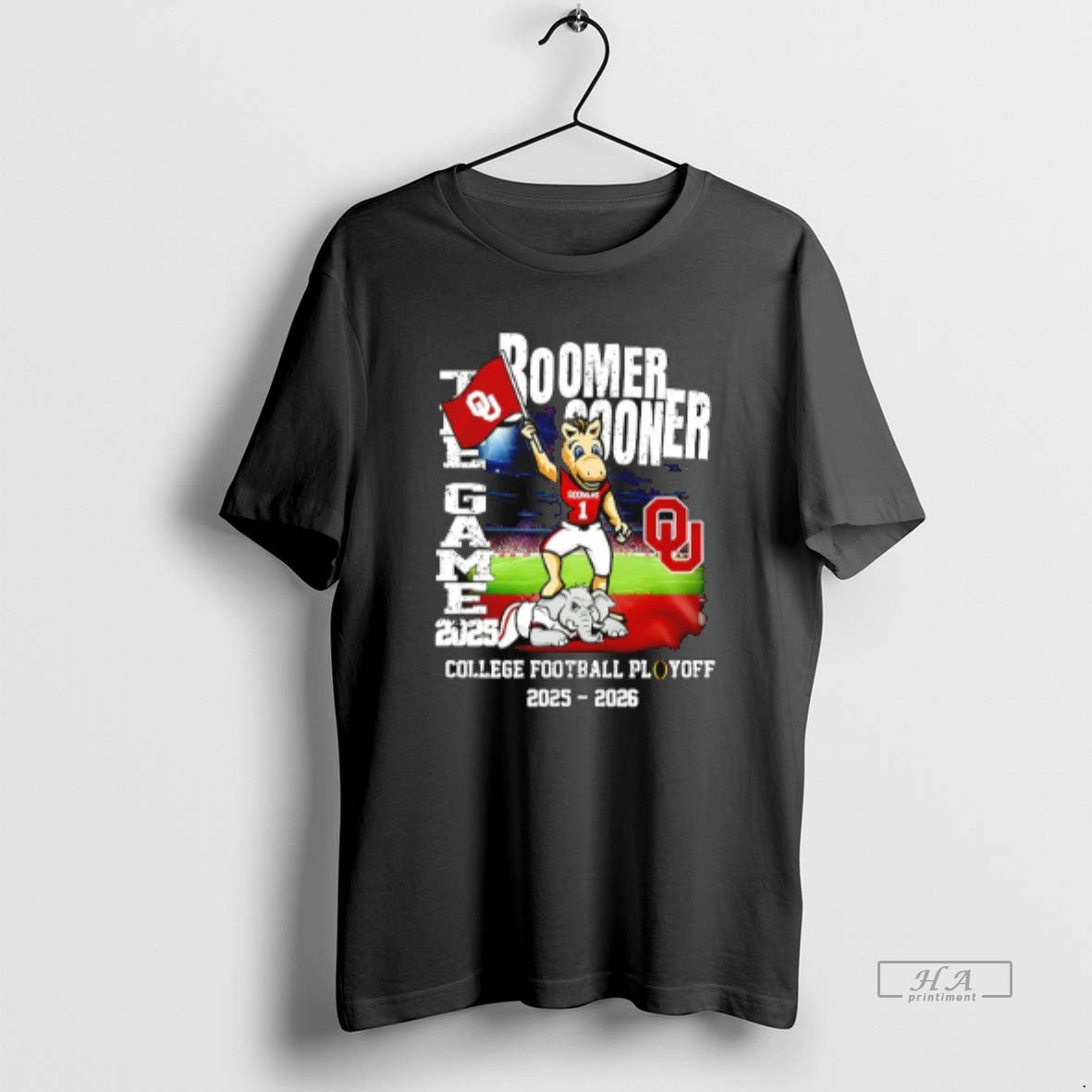 Official Oklahoma Sooners Boomer Sooner The Game 2025 26 Cfp Beat Alabama T-Shirts, Hoodie, Sweatshirt | HypeCrazeTee.com