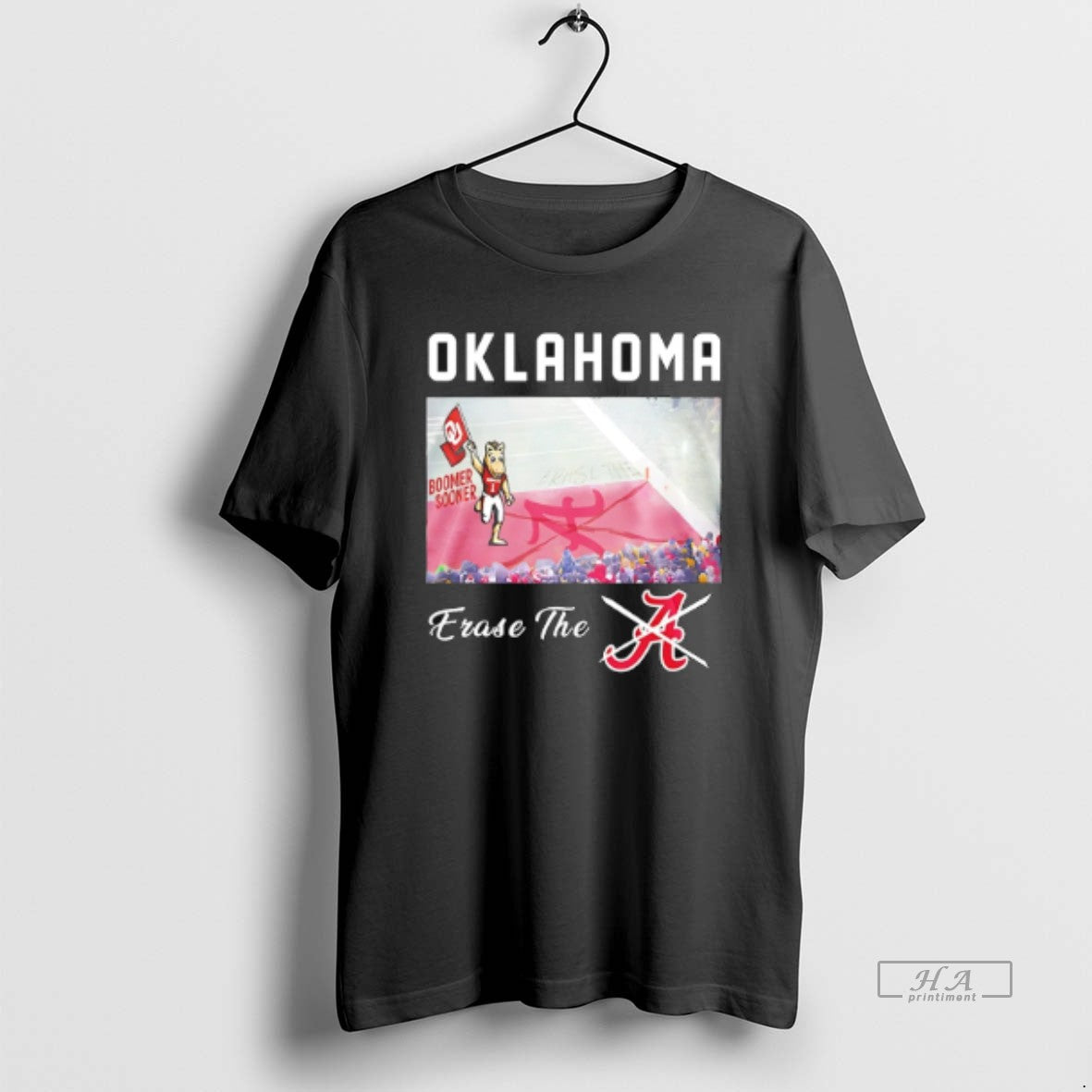 Official Oklahoma Sooners Erase The Not A Alabama T-Shirts, Hoodie, Sweatshirt | HypeCrazeTee.com