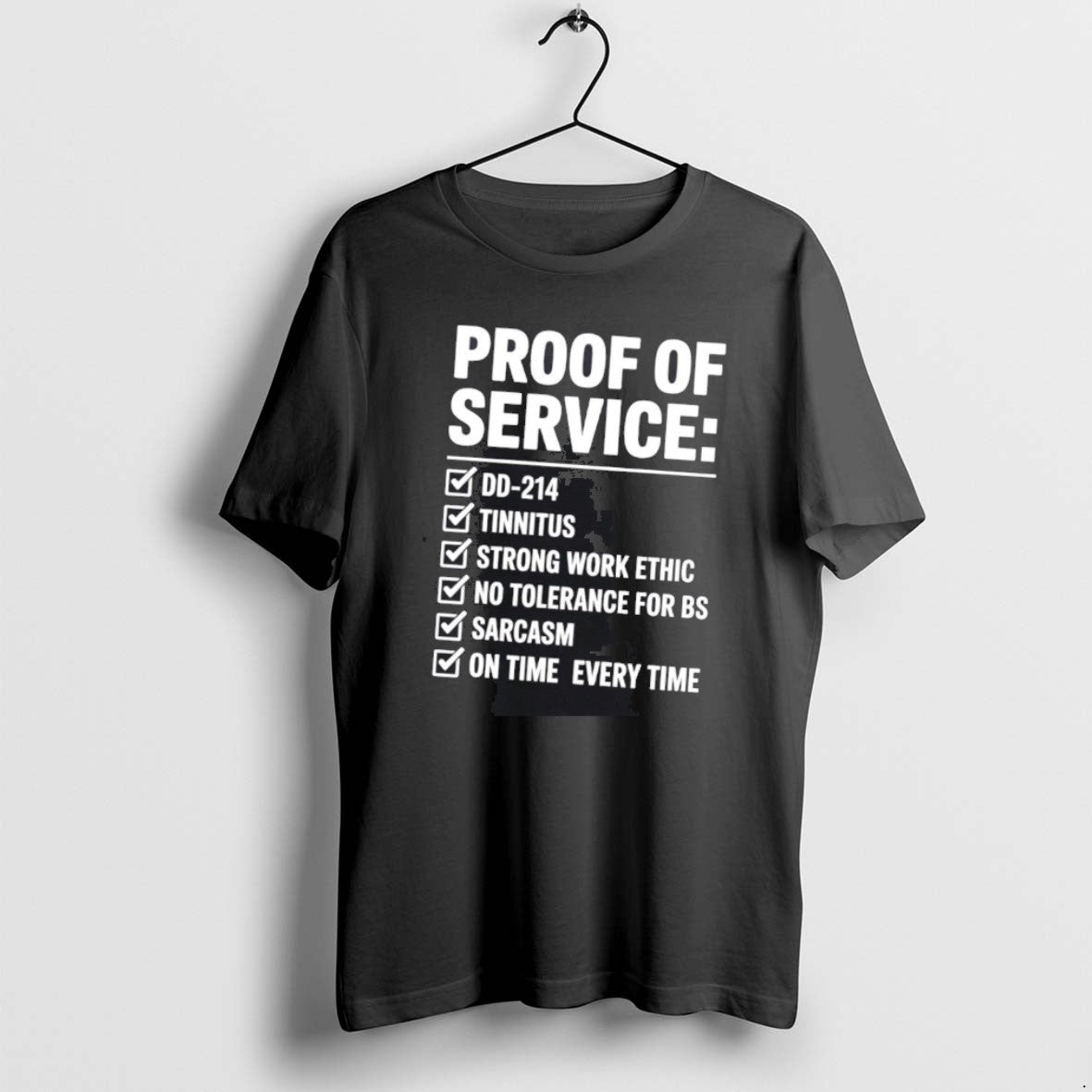 Official Proof Of Service On Time Every Time T-Shirts, Hoodie, Sweatshirt | HypeCrazeTee.com
