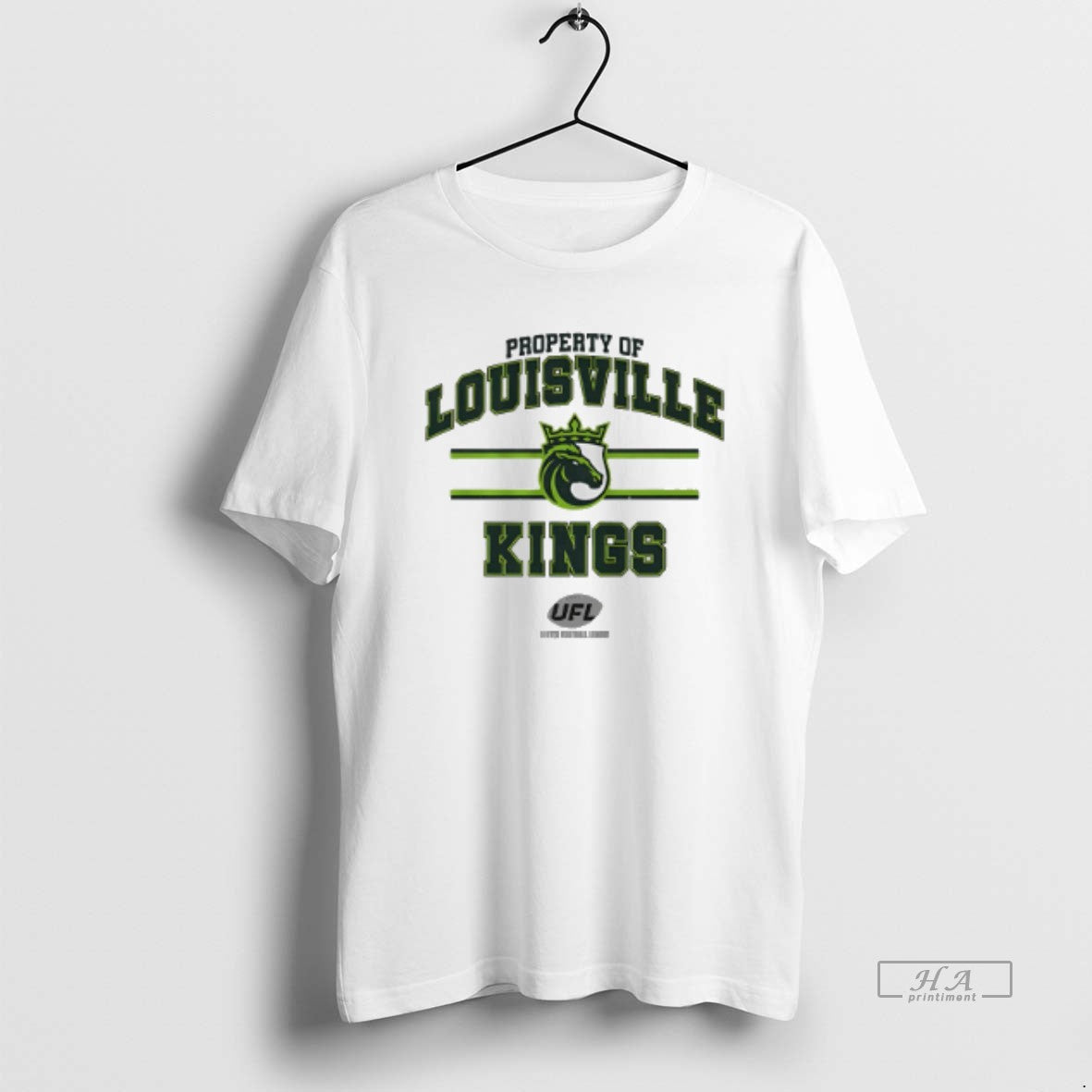 Official Property Of Louisville Kings 2025 Ufl T-Shirts, Hoodie, Sweatshirt | HypeCrazeTee.com