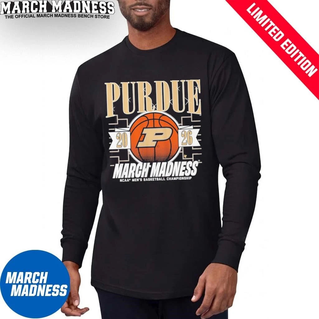 Official Purdue Boilermakers MBB 2026 March Madness Shirt