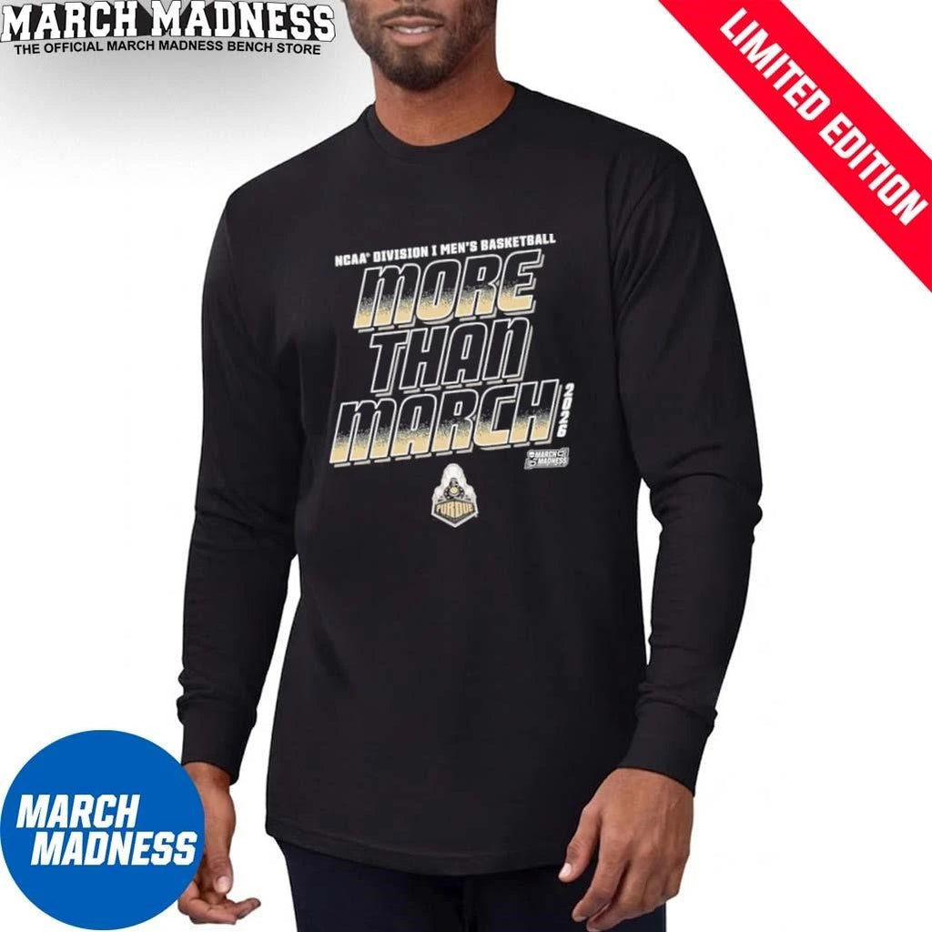 Official Purdue Men’s Basketball More Than March 2026 Shirt