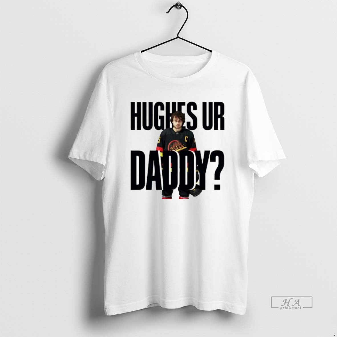 Official Quinn Hughes Ur Daddy Graphic T-Shirts, Hoodie, Sweatshirt | HypeCrazeTee.com