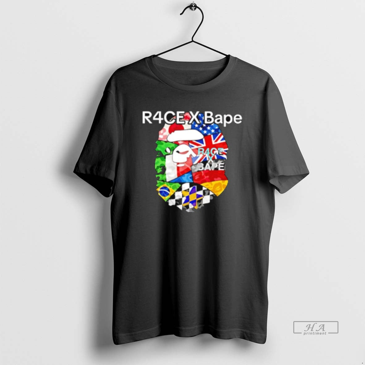 Official R4ce X Bape Racing 2026 Graphic T-Shirts, Hoodie, Sweatshirt | HypeCrazeTee.com