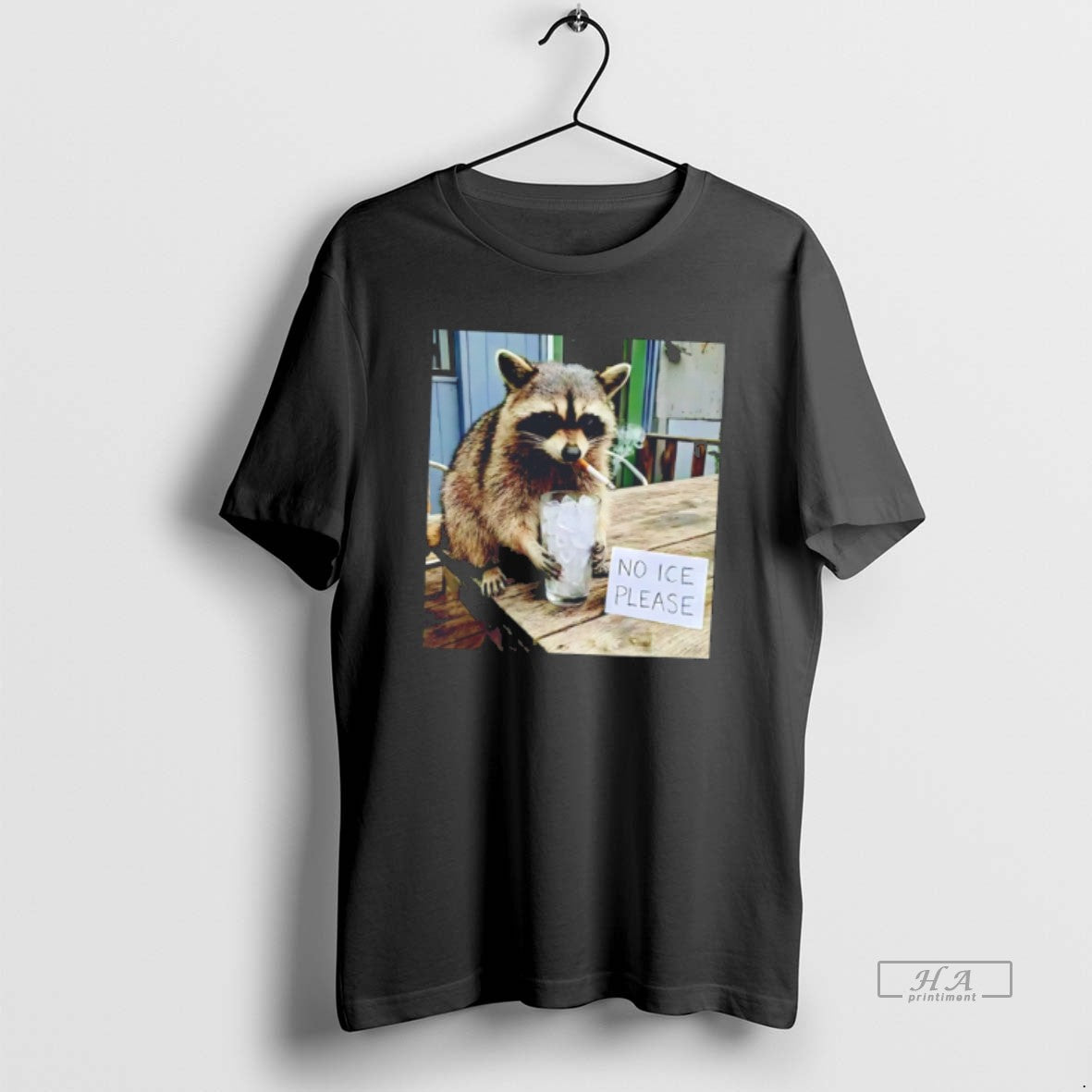 Official Raccoon Stay Salty Melt Ice Tee Hoodie, Sweatshirt | HypeCrazeTee.com