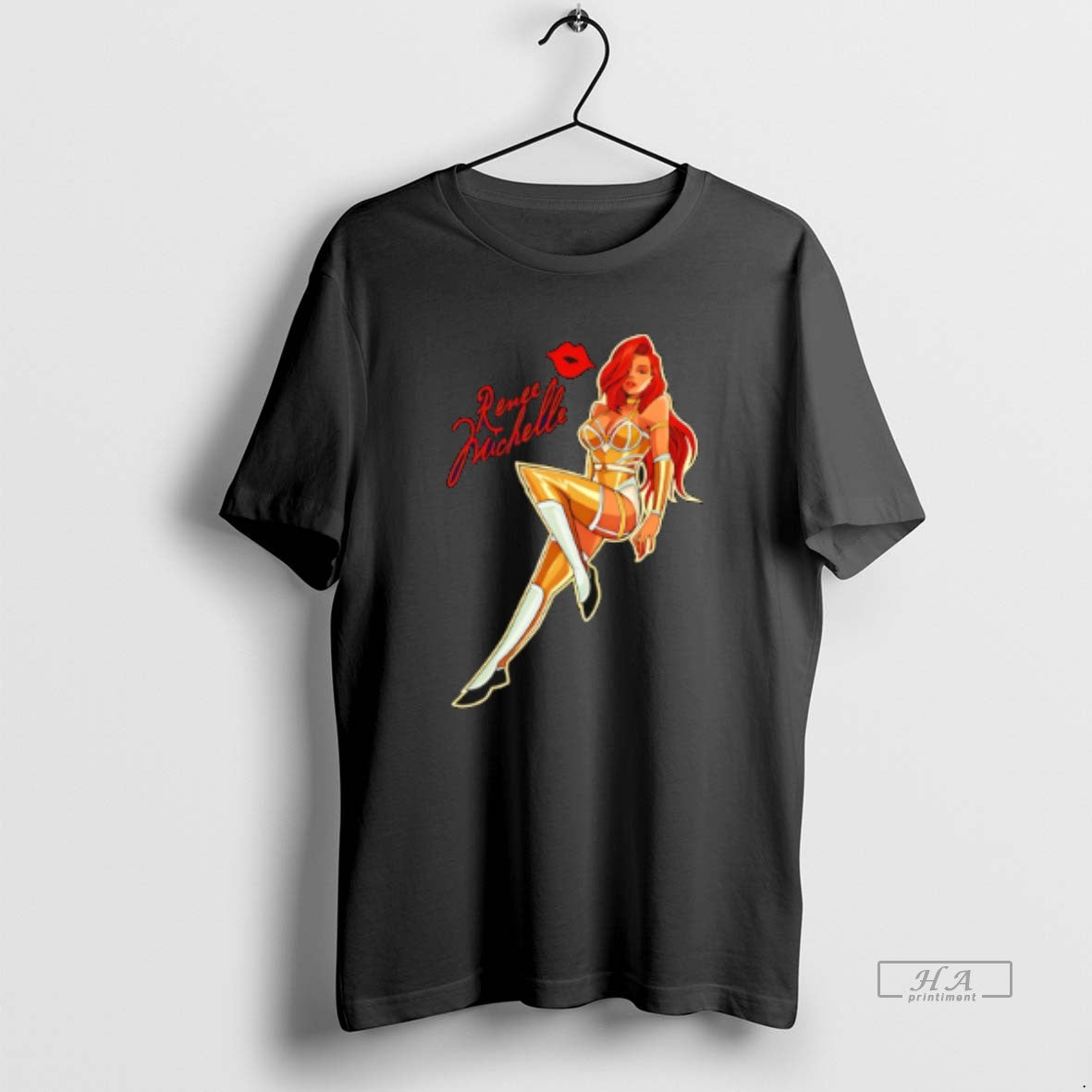 Official Renee Michelle Renee Michelle Golden Cartoon T-Shirts, Hoodie, Sweatshirt | HypeCrazeTee.com