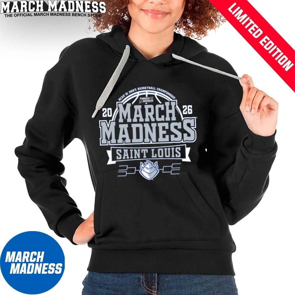 Official Saint Louis Billikens 2026 NCAA Men’s Basketball March Madness Bound Shirt