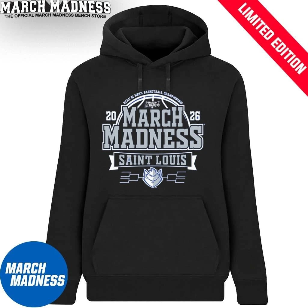 Official Saint Louis Billikens 2026 NCAA Men’s Basketball March Madness Bound Shirt