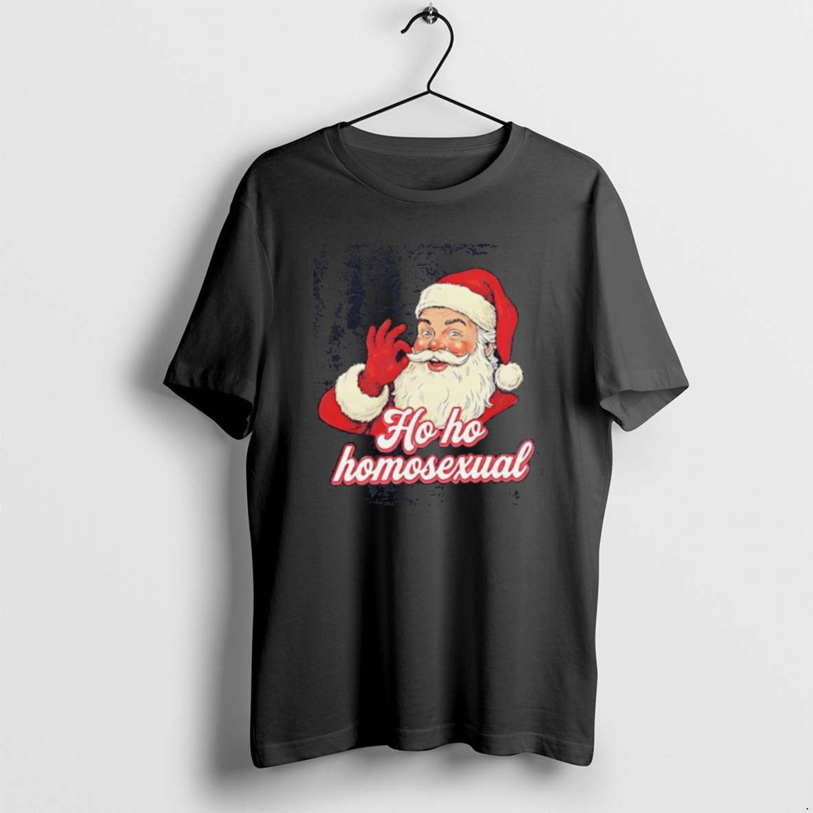 Official Santa Claus Ho Ho Homosexual Christmas T-Shirts, Hoodie, Sweatshirt | HypeCrazeTee.com