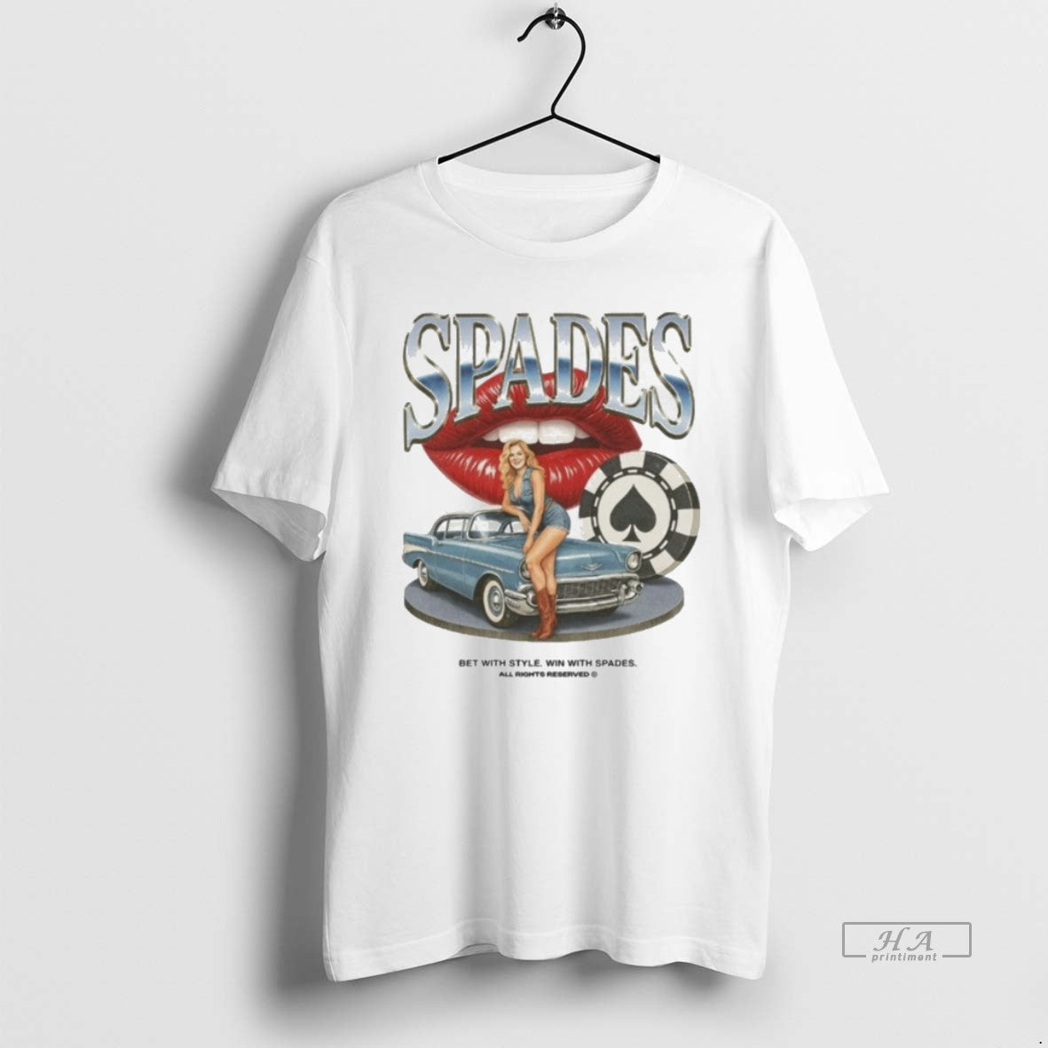 Official Spades All In Vintage T-Shirts, Hoodie, Sweatshirt | HypeCrazeTee.com