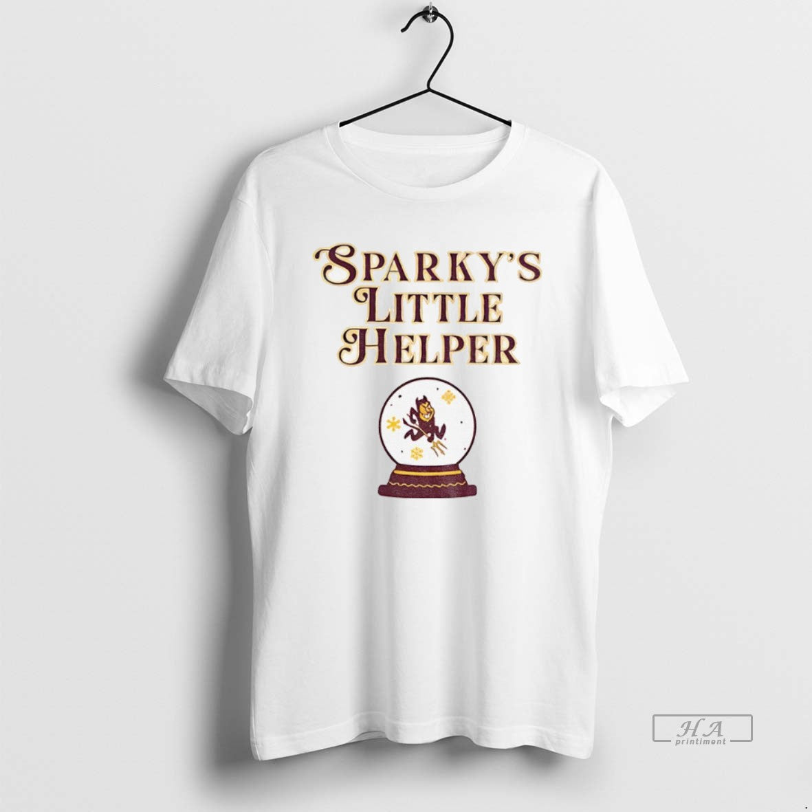 Official Sparkys Little Helper Arizona State Sun Devils T-Shirts, Hoodie, Sweatshirt | HypeCrazeTee.com
