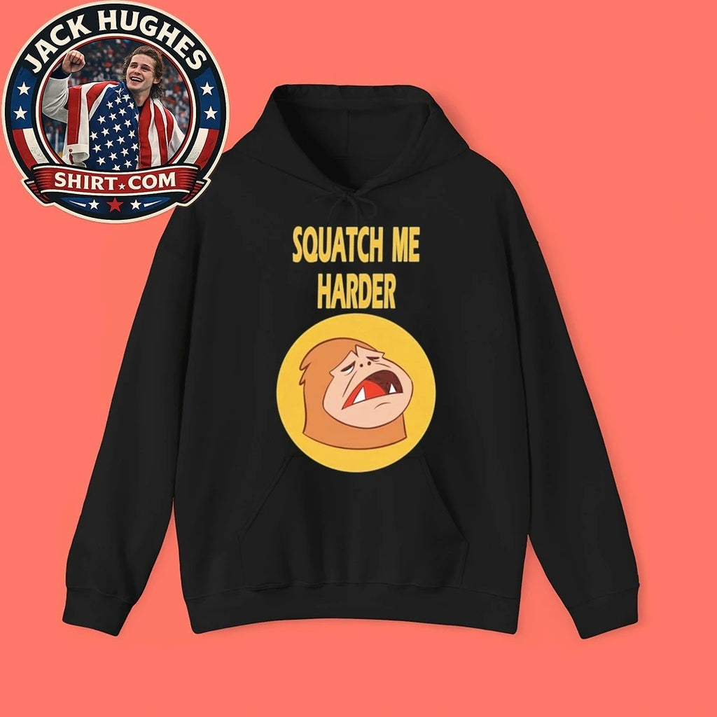 Official Squatch Me Harder Bigfoot Women Shirt