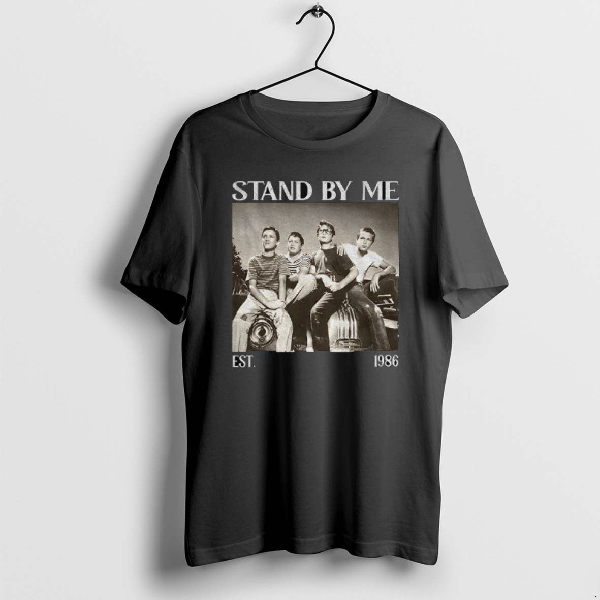 Official Stand By Me Movie Rob Reiner Film Est 1986 Vintage T-Shirts, Hoodie, Sweatshirt | HypeCrazeTee.com