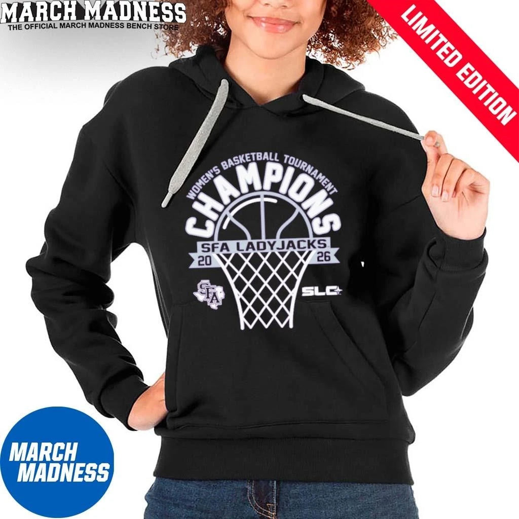 Official Stephen F Austin Women’s Basketball Southland Conference Tournament Champions T-Shirt