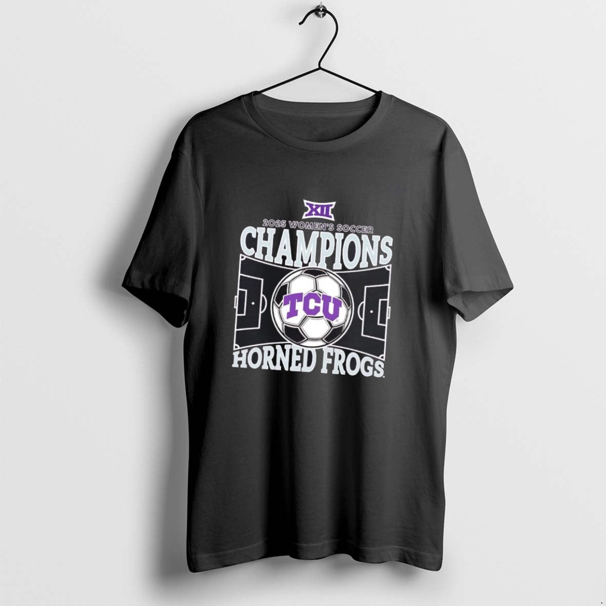 Official Tcu Horned Frogs 2025 Big 12 Womens Soccer Regular Season Champions T-Shirts, Hoodie, Sweatshirt | HypeCrazeTee.com