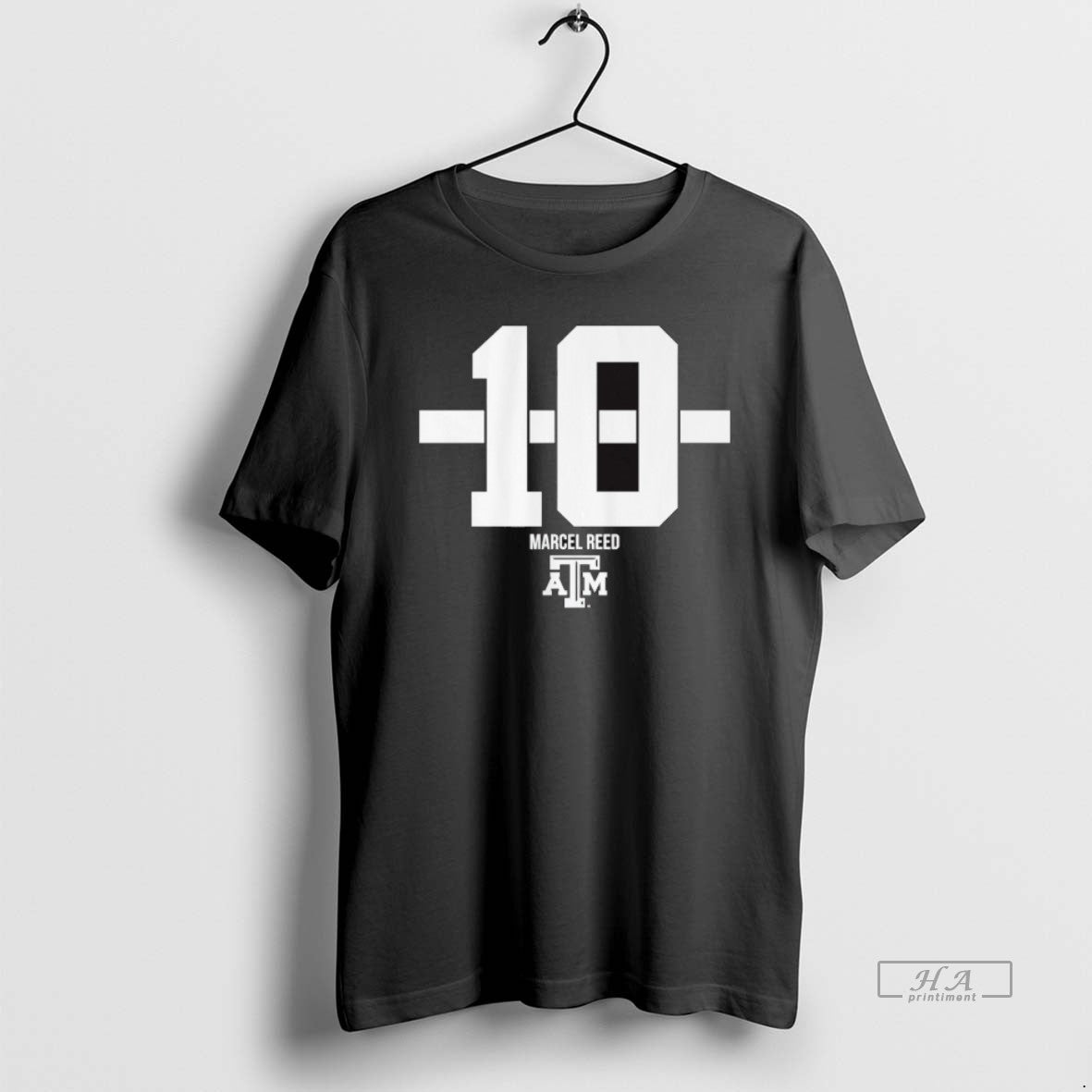 Official Texas Am Aggies Football Marcel Reed 10 Stripe T-Shirts, Hoodie, Sweatshirt | HypeCrazeTee.com