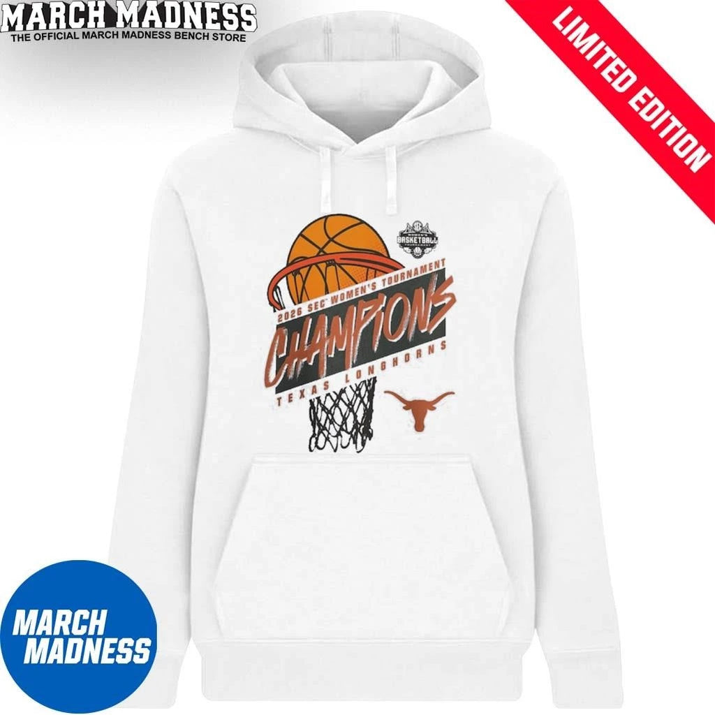 Official Texas Longhorns Women’s Basketball SEC Tournament Champions T-Shirt