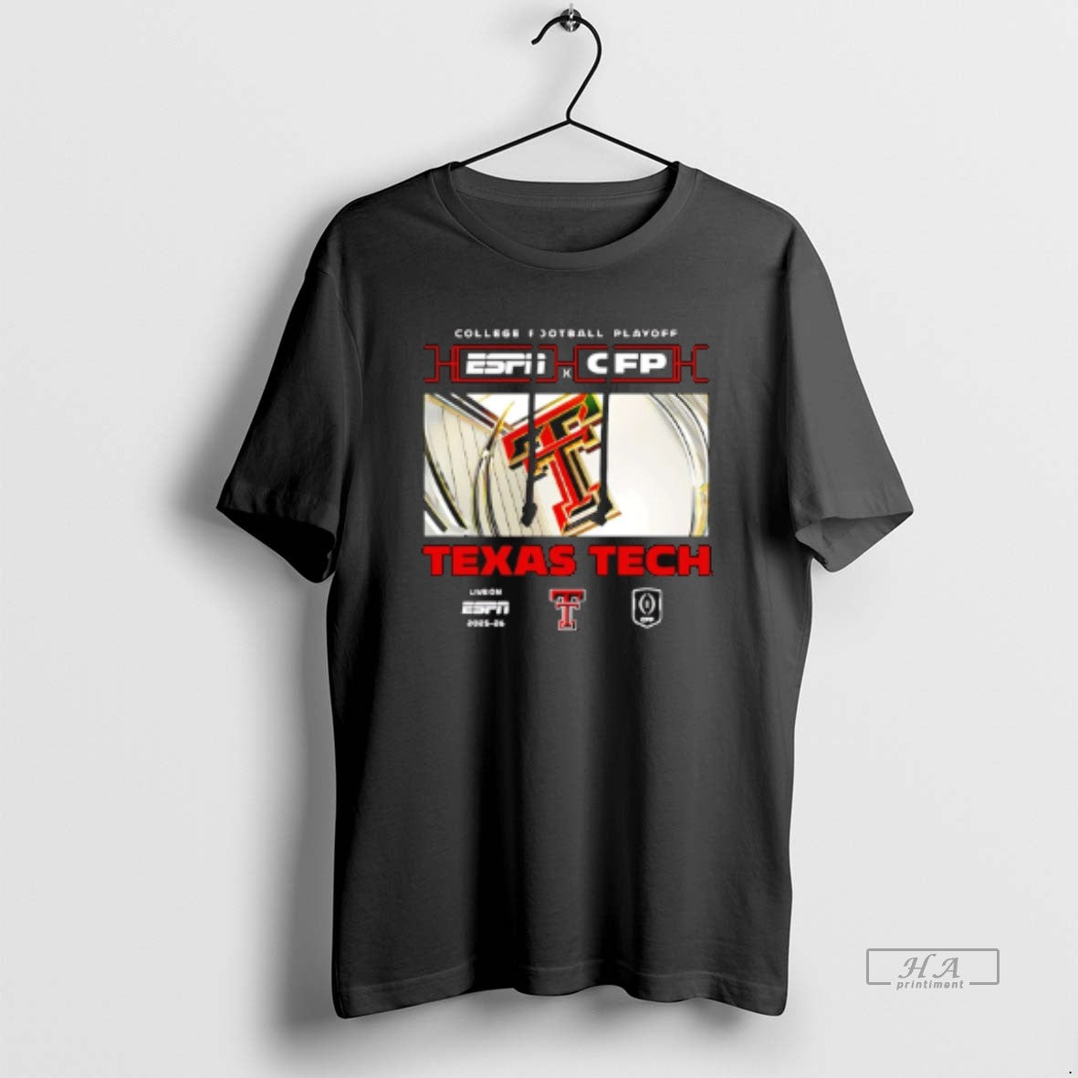 Official Texas Tech Red Raiders 2025 26 College Football Playoff Espn Window T-Shirts, Hoodie, Sweatshirt | HypeCrazeTee.com
