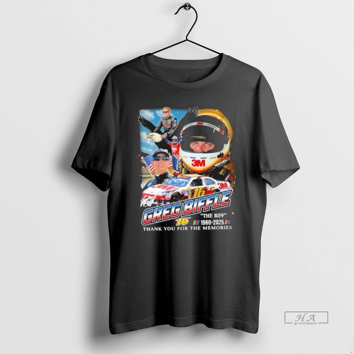 Official The Biff Nascar Greg Biffle 1969 2025 Thank You For The Memories T-Shirts, Hoodie, Sweatshirt | HypeCrazeTee.com