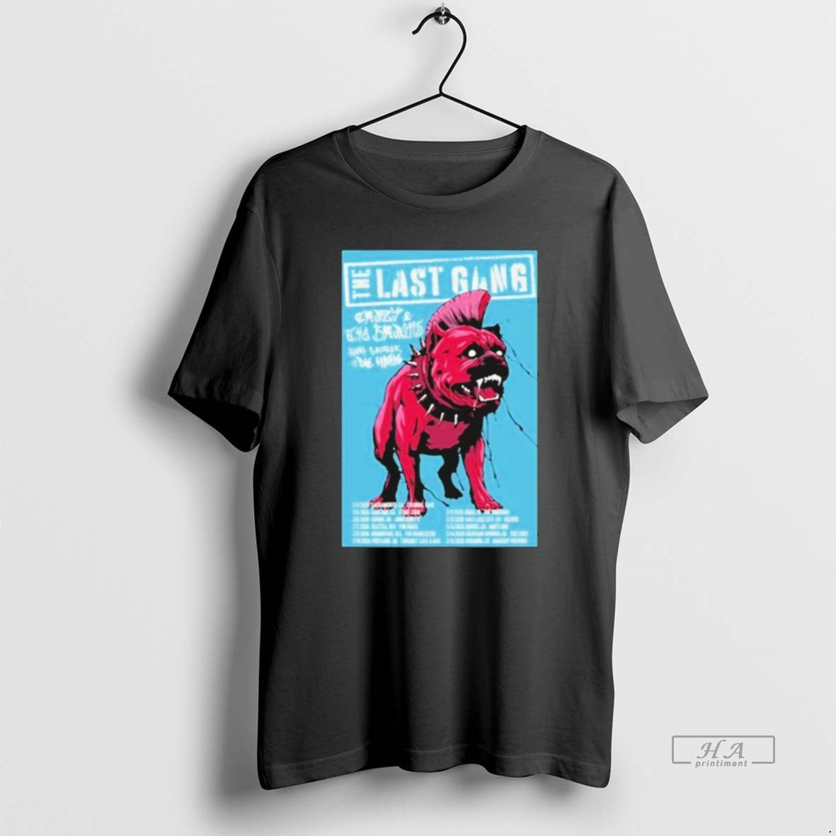Official The Last Gang March 2026 Tour Bulldog T-Shirts, Hoodie, Sweatshirt | HypeCrazeTee.com