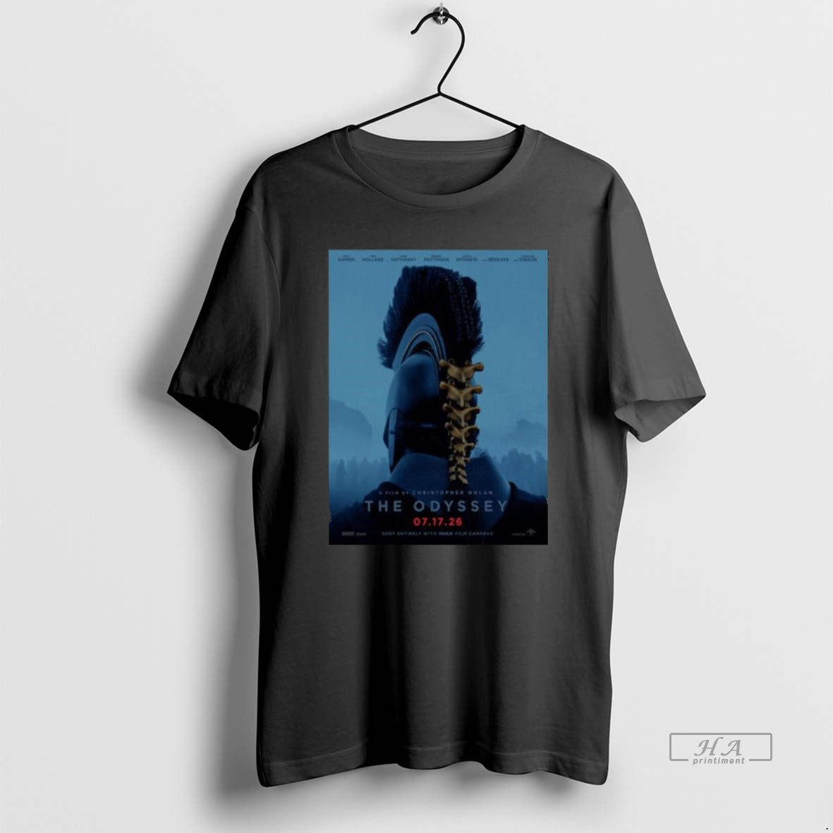 Official The Odyssey A Film By Christopher Nolan New July 17 2026 T-Shirts, Hoodie, Sweatshirt | HypeCrazeTee.com