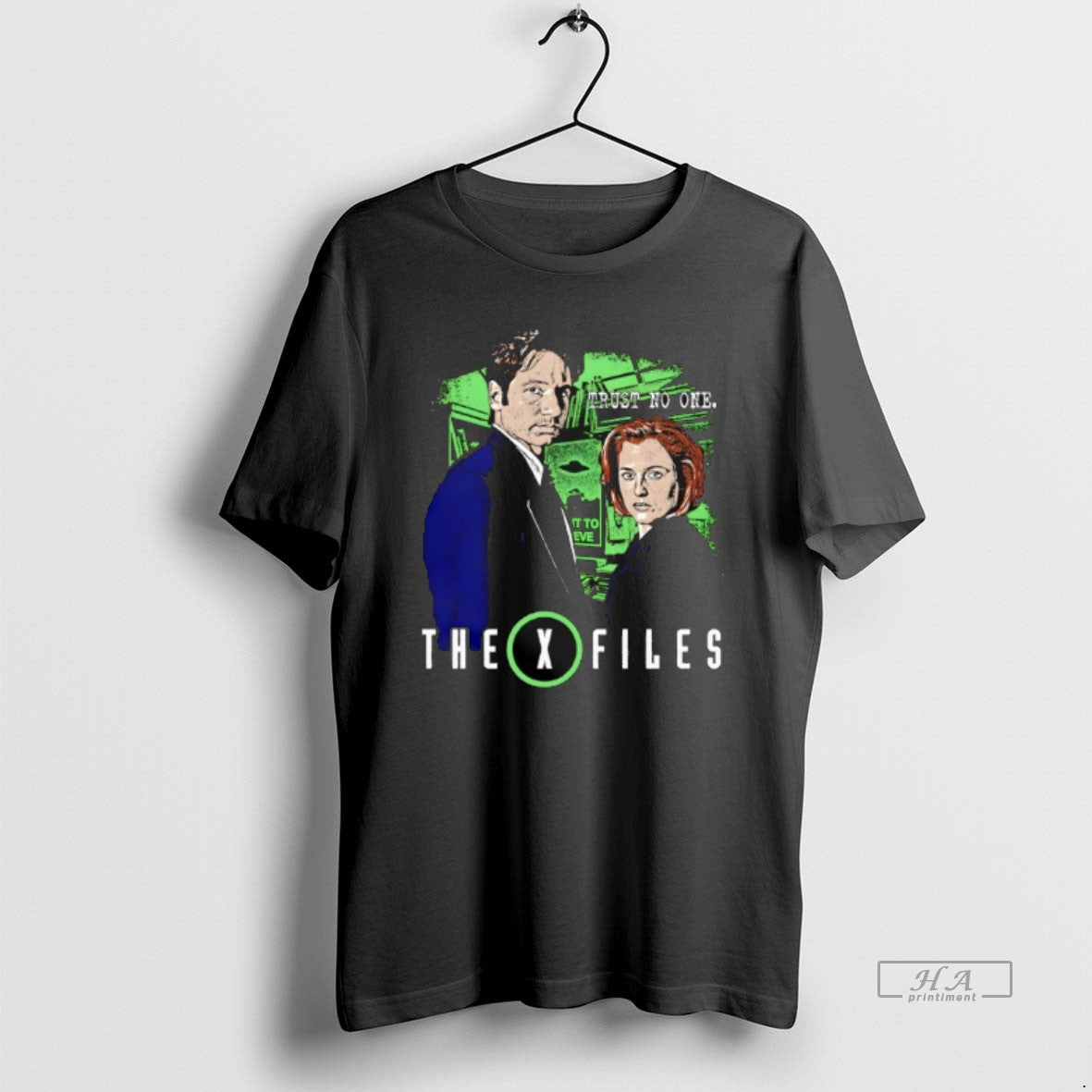 Official The X Files Fbi Agents Trust No One T-Shirts, Hoodie, Sweatshirt | HypeCrazeTee.com