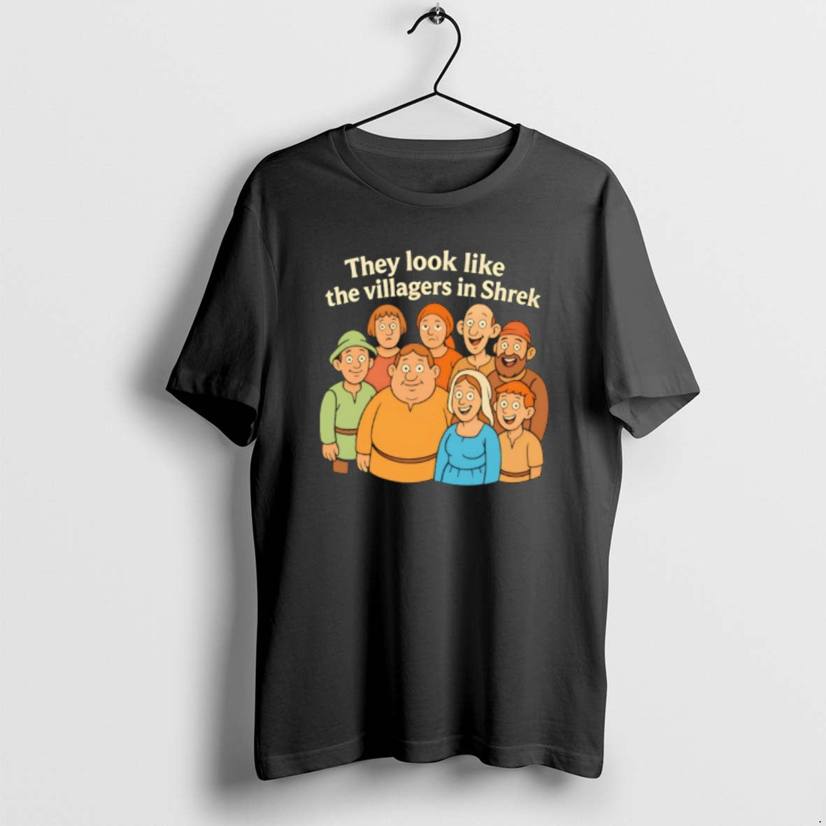 Official They Look Like The Villagers In Shrek T-Shirts, Hoodie, Sweatshirt | HypeCrazeTee.com