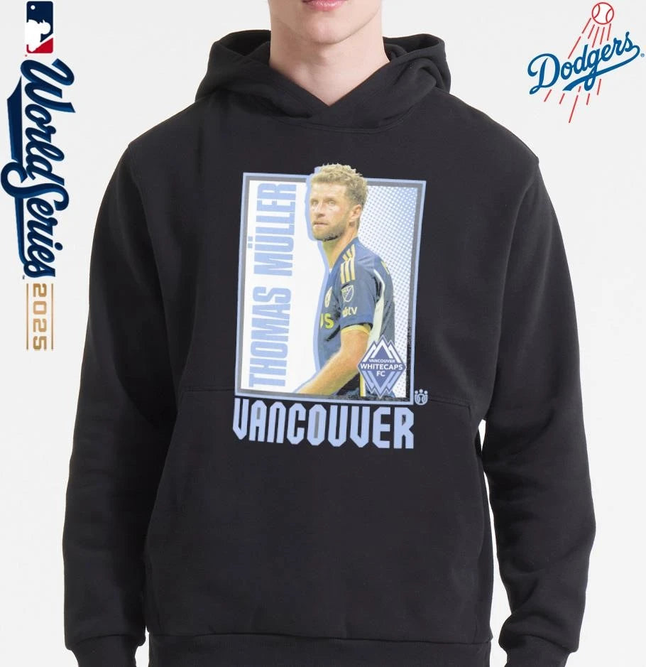 Official Thomas Muller Vancouver Whitecaps FC Player Program T-Shirt
