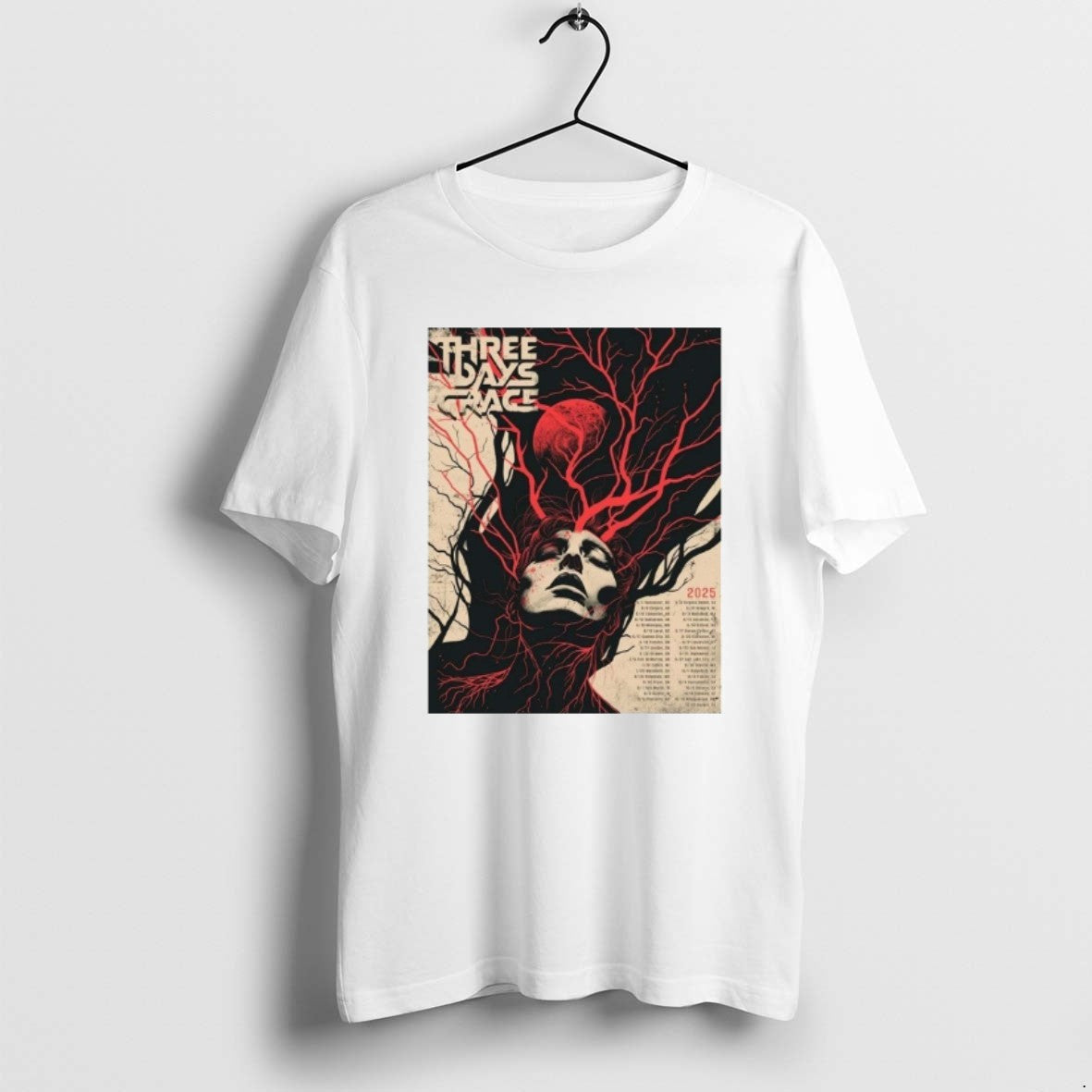 Official Three Days Grace Alienation 2025 Tour T-Shirts, Hoodie, Sweatshirt | HypeCrazeTee.com