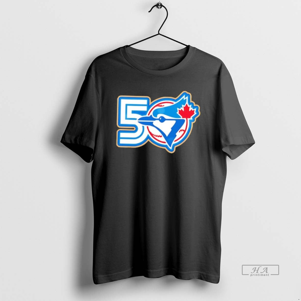 Official Toronto Blue Jays 50th Anniversary Logo T-Shirts, Hoodie, Sweatshirt | HypeCrazeTee.com