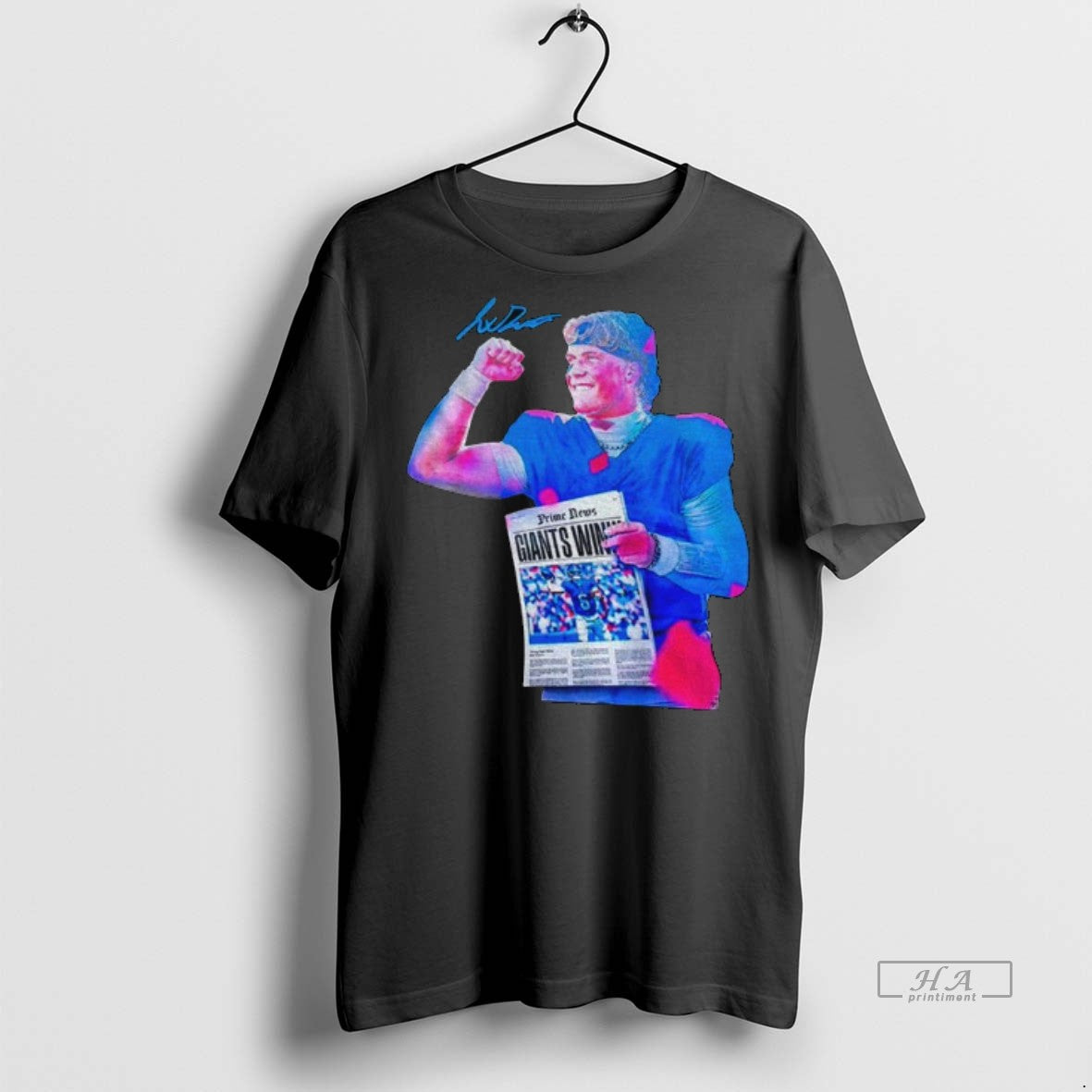 Official Trendy Jaxson Dart Signature Prime News Giants Win Tee Sweater