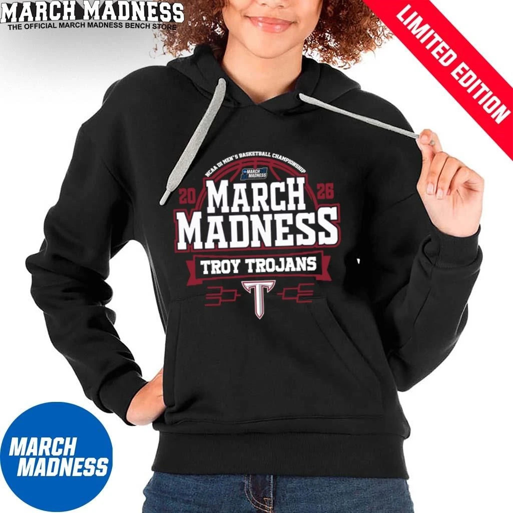 Official Troy Trojans March Madness NCAA Men’s Basketball 2026 T-Shirt