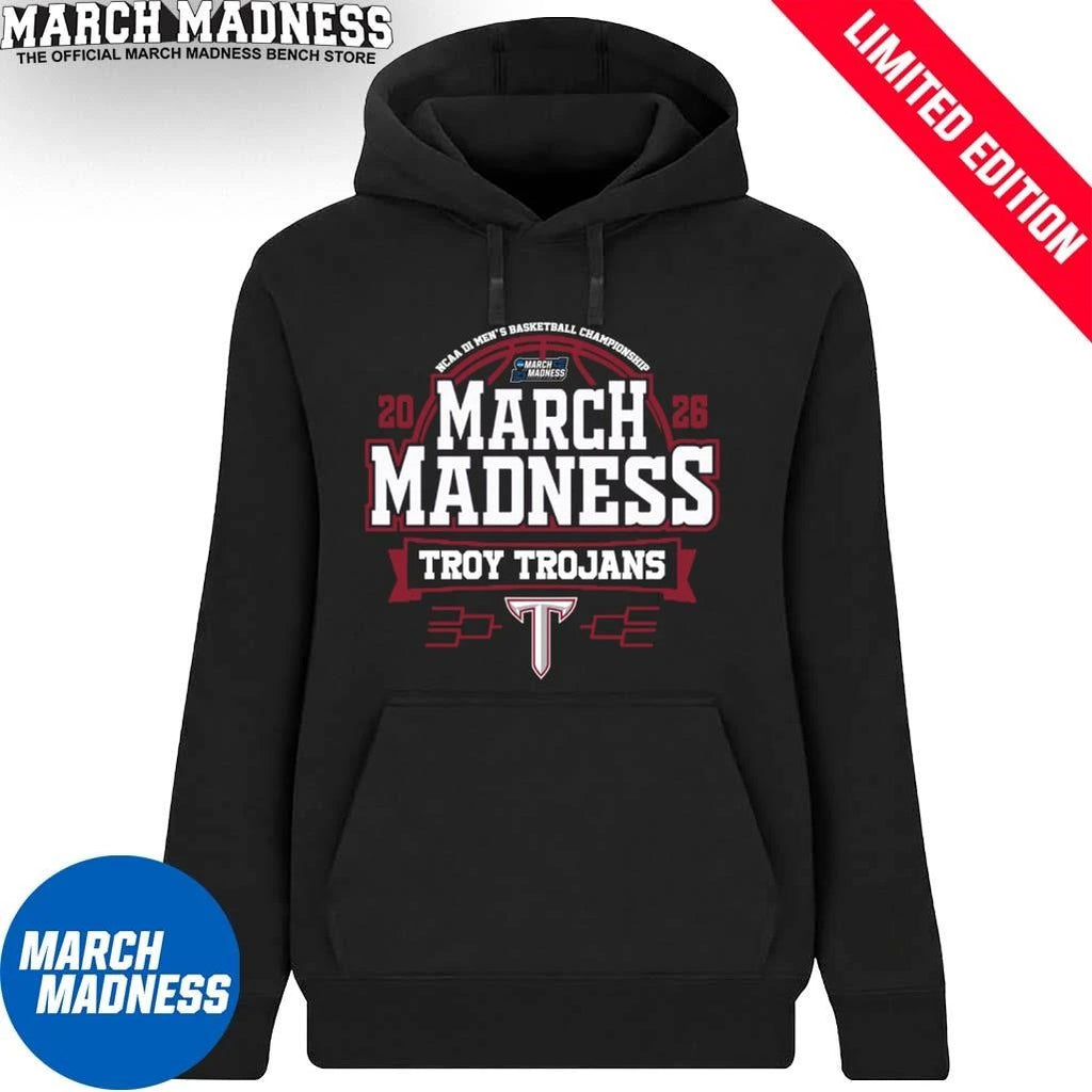 Official Troy Trojans March Madness NCAA Men’s Basketball 2026 T-Shirt