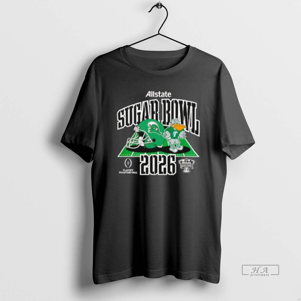 Official Tulane Green Wave Football 2026 Cfp Sugar Bowl T-Shirts, Hoodie, Sweatshirt | HypeCrazeTee.com