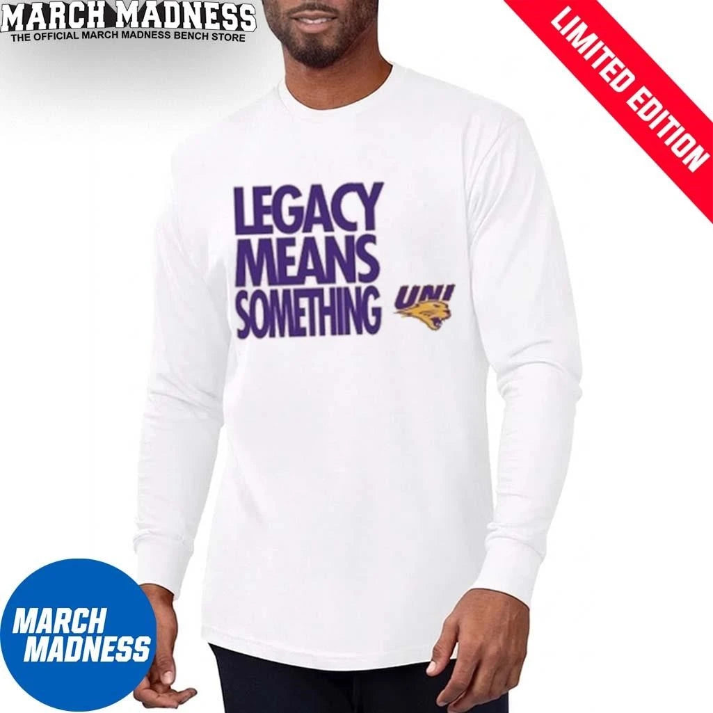 Official UNI Panthers Basketball Legacy Means Something Shirt