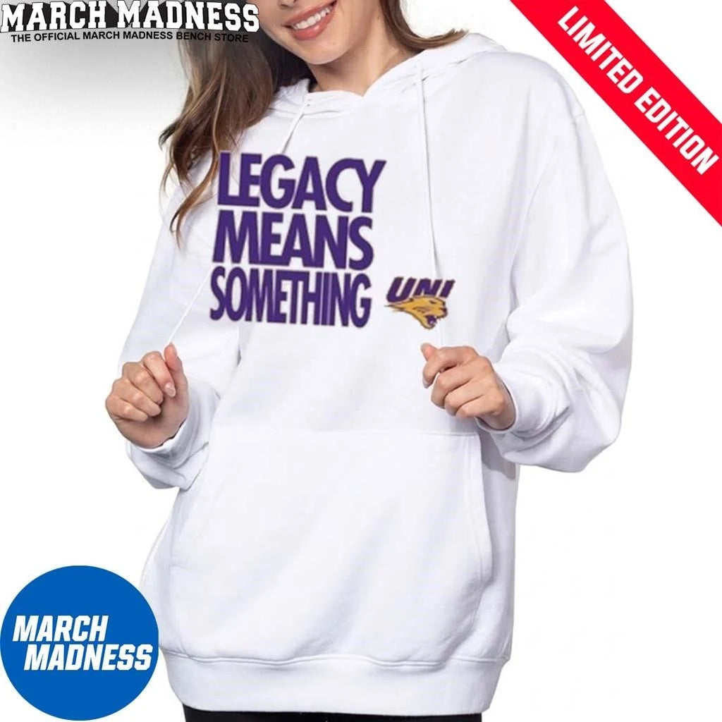 Official UNI Panthers Basketball Legacy Means Something Shirt
